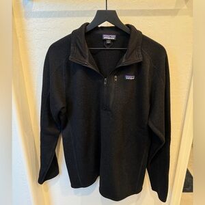 Patagonia Black 3/4 Zip - Black - Men’s L